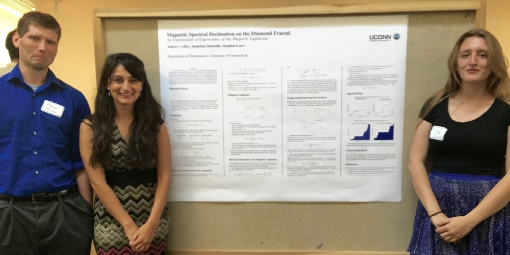 Poster - Magnetic Spectral Decimation on the Diamond Fractal